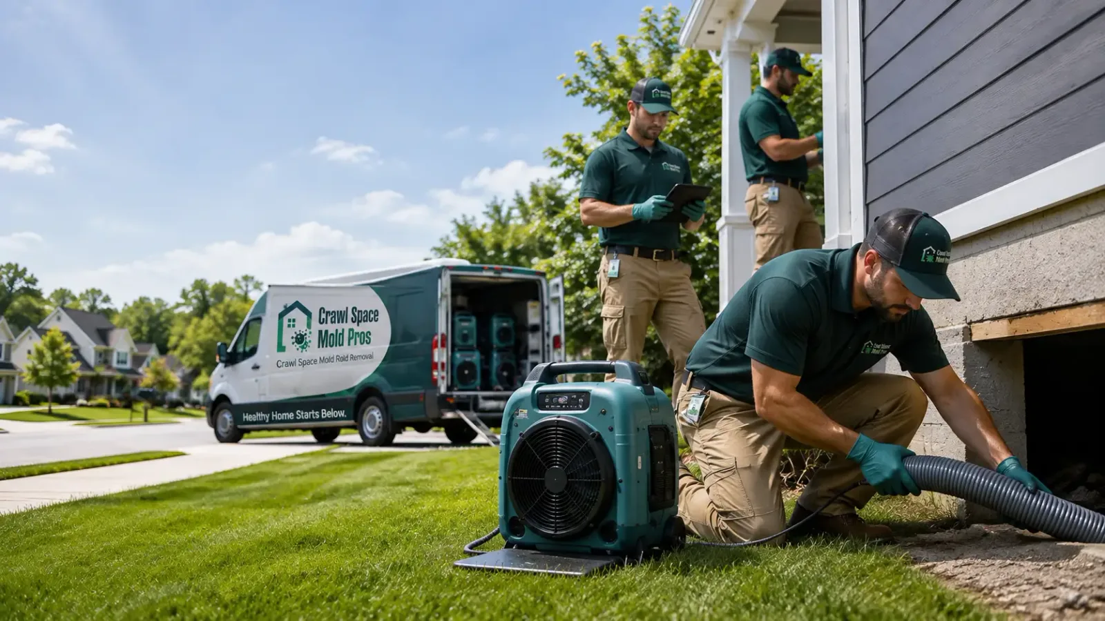 Crawl Space Mold Removal in Elwood, IL